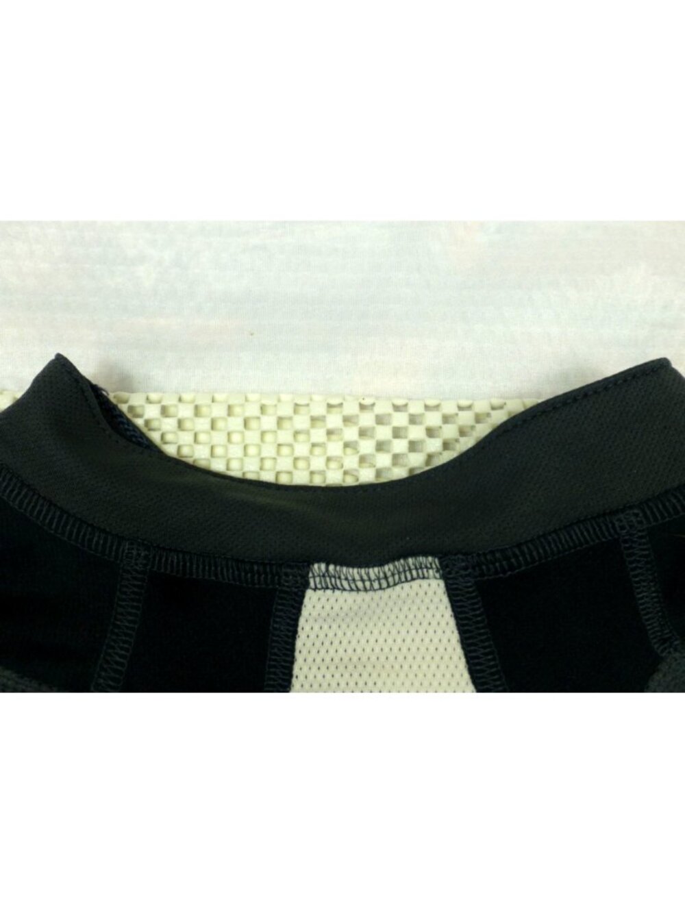 Pearl Izumi Cycling Jersey Black/Gray/White Large Short Sleeve 1/4 Zip Reflectiv - Picture 13 of 13